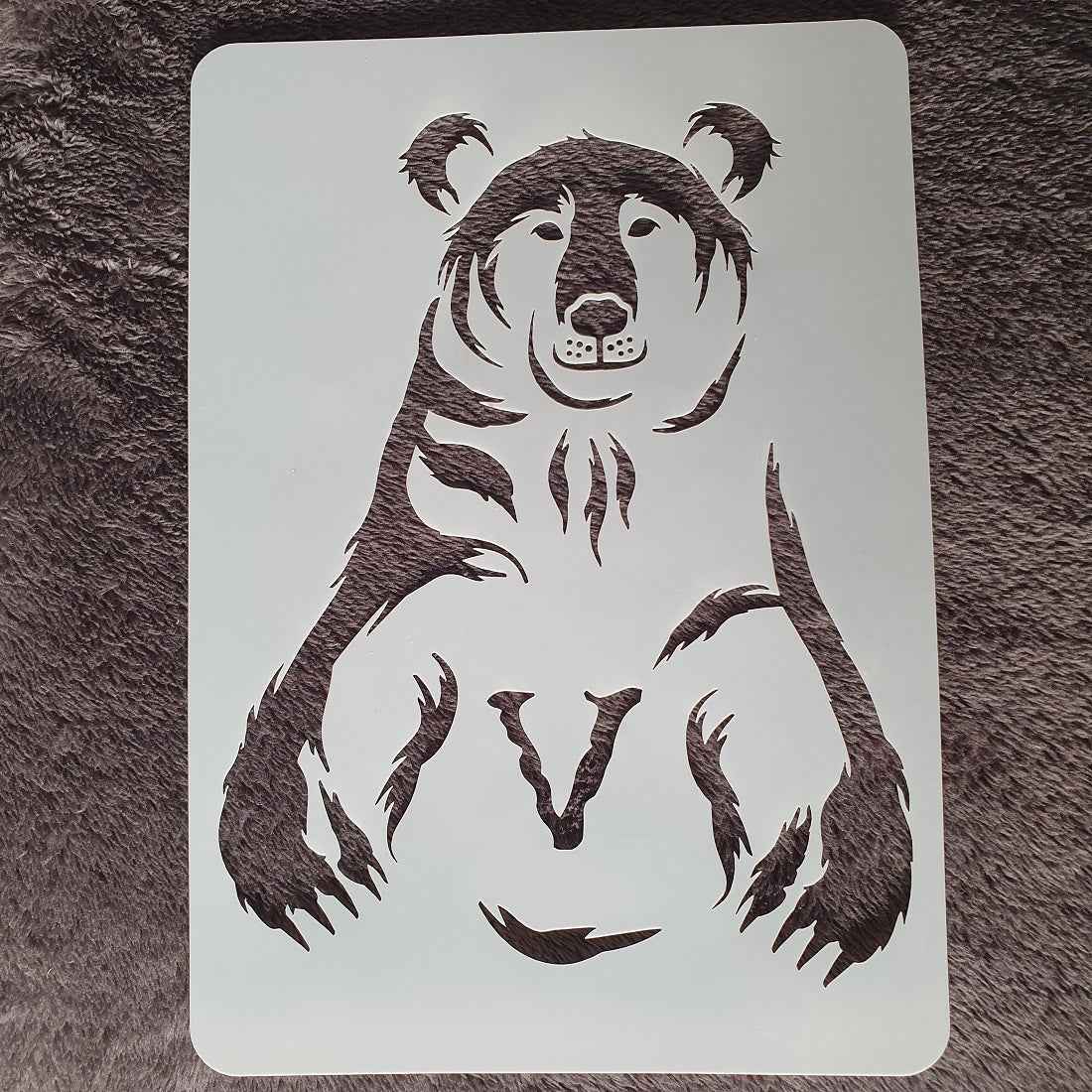 Hobby stencil - Beer - A4