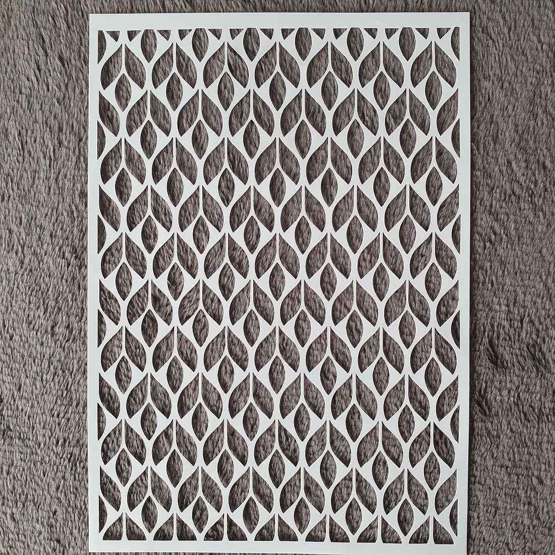 Hobby stencil - Blaadjes - A5