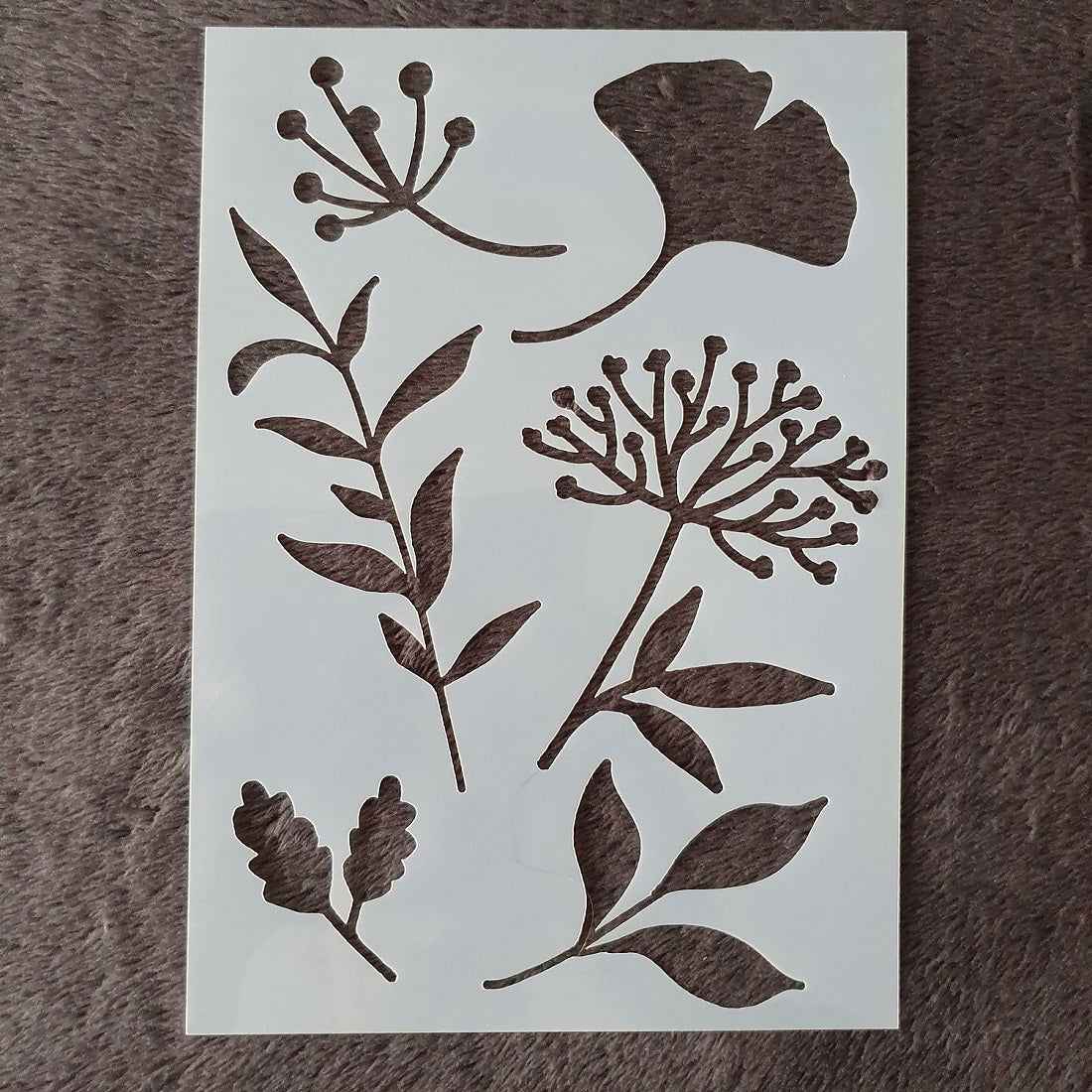 Hobby stencil - Bladeren - A5
