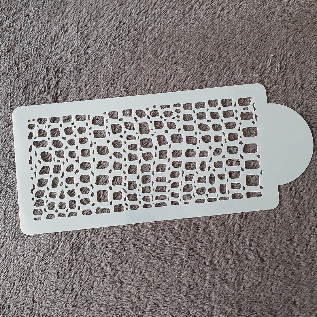 Hobby stencil Dierenhuid slang - 20 x 11 cm - Hobby en meer