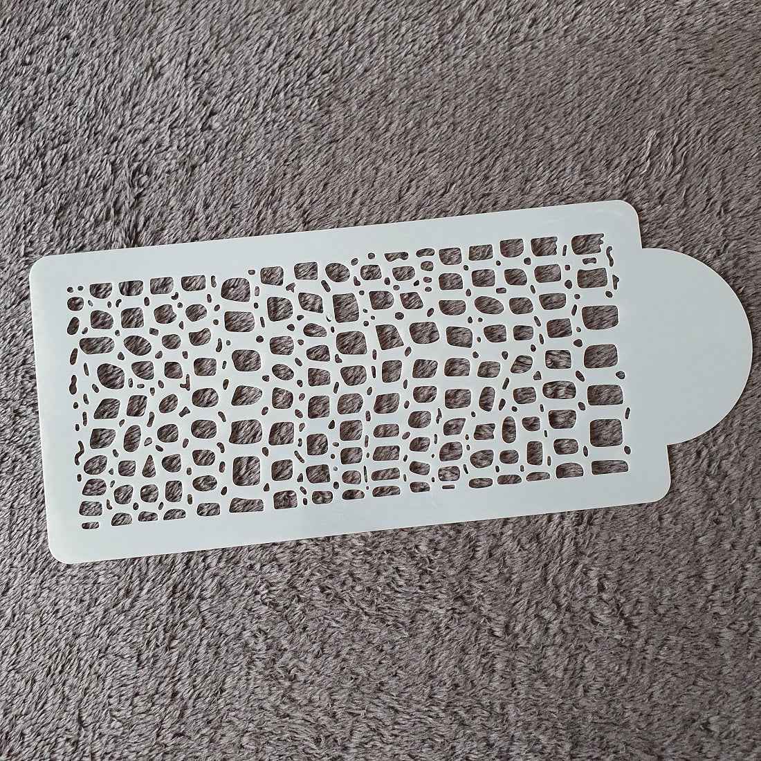Hobby stencil - Dierenhuid slang - 20 x 11 cm