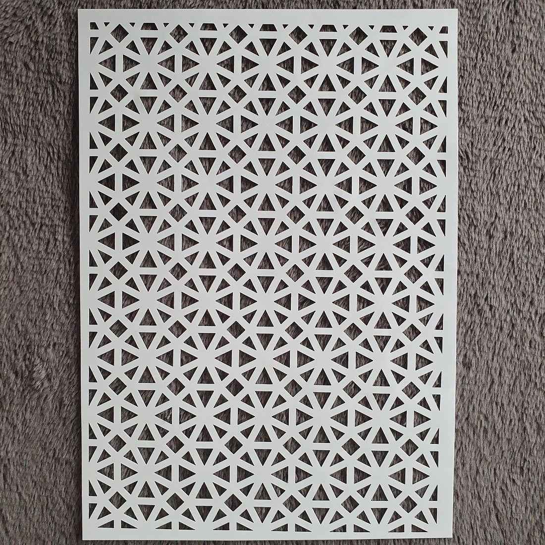 Hobby stencil - Driehoekjes - A5