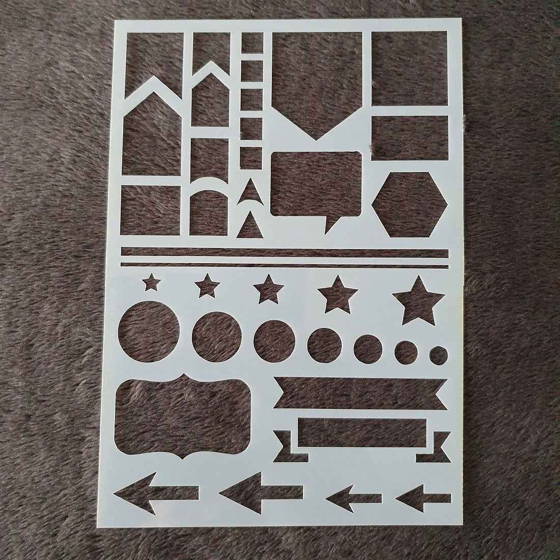 Hobby stencil - Figuren - A5