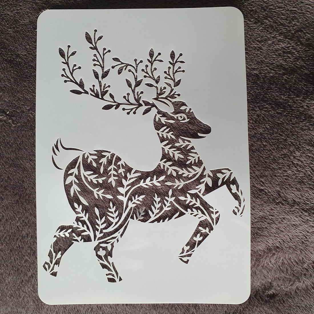 Hobby stencil Hert - A4 - Hobby en meer