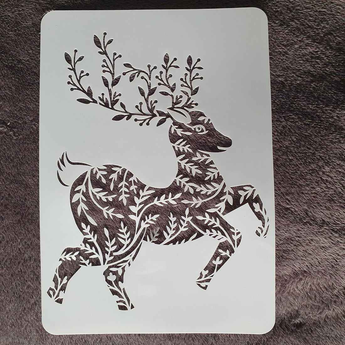 Hobby stencil - Hert - A4