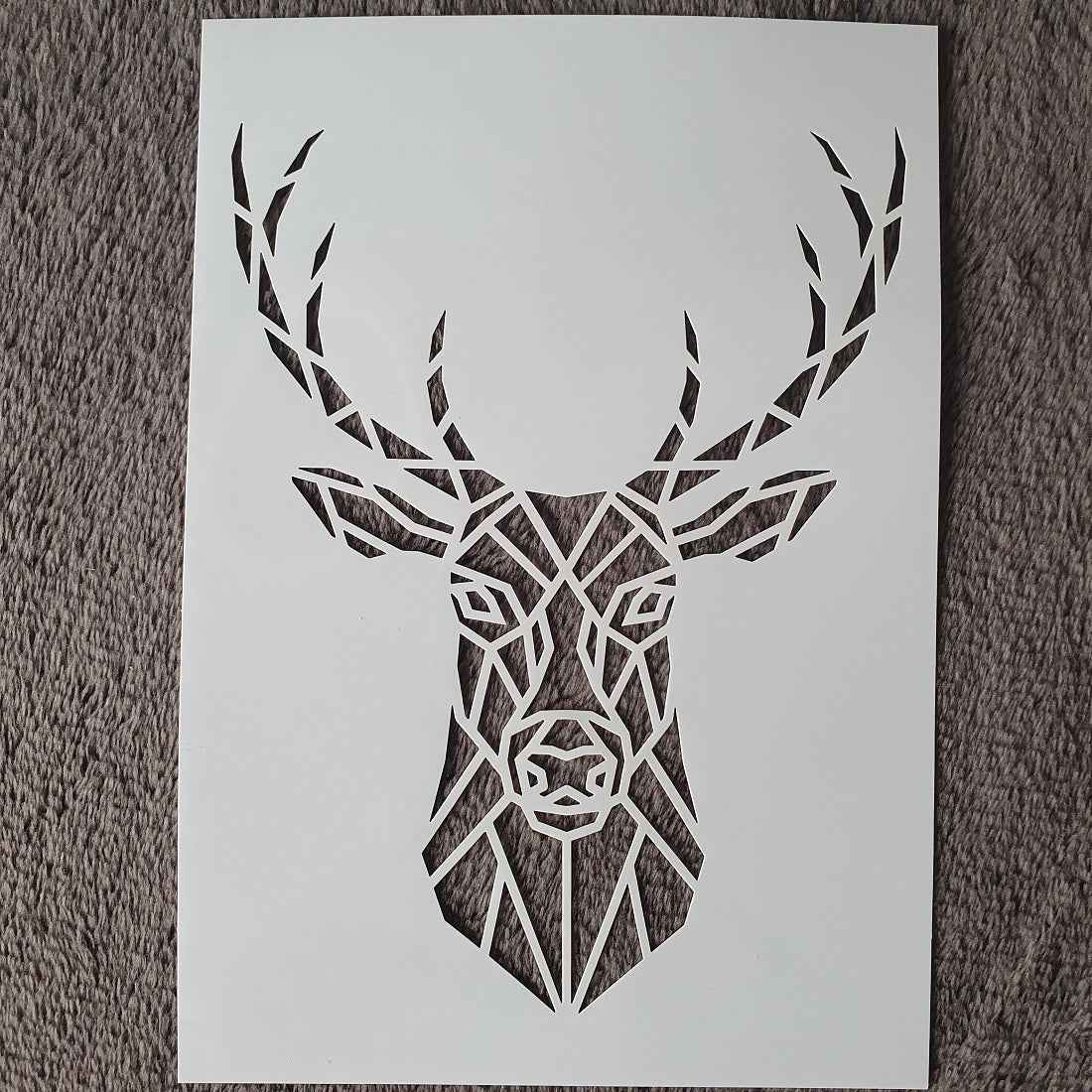 Hobby stencil - Hert - A5