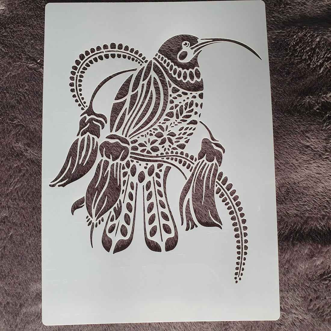 Hobby stencil - Ibis - A4