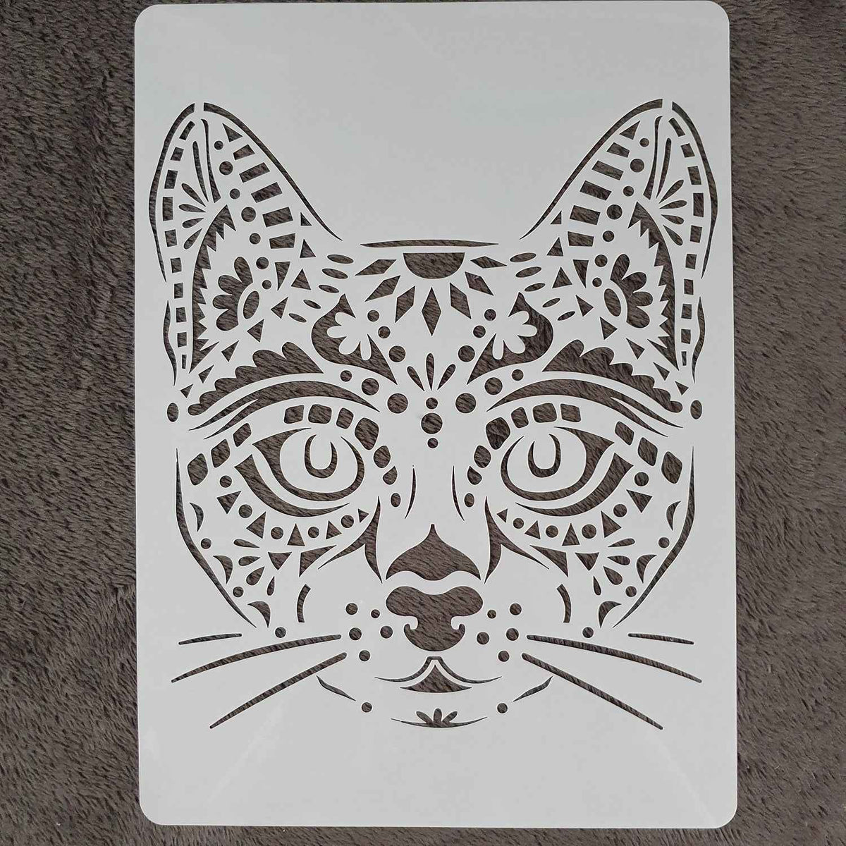 Hobby stencil - Kat - A4