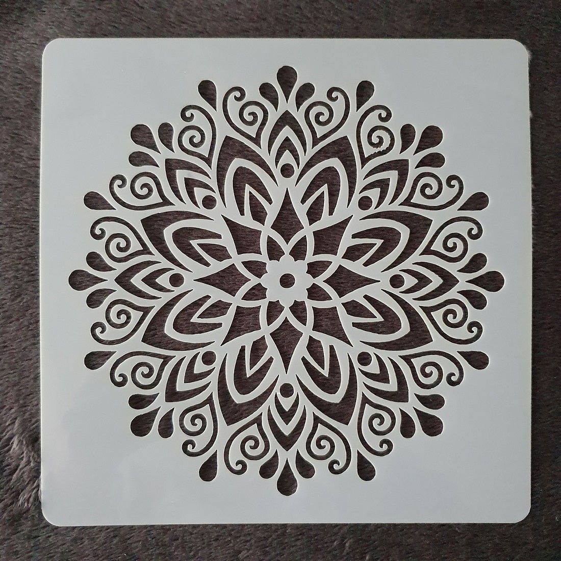 Hobby stencil Mandala 2 - 20 x 20 cm - Hobby en meer