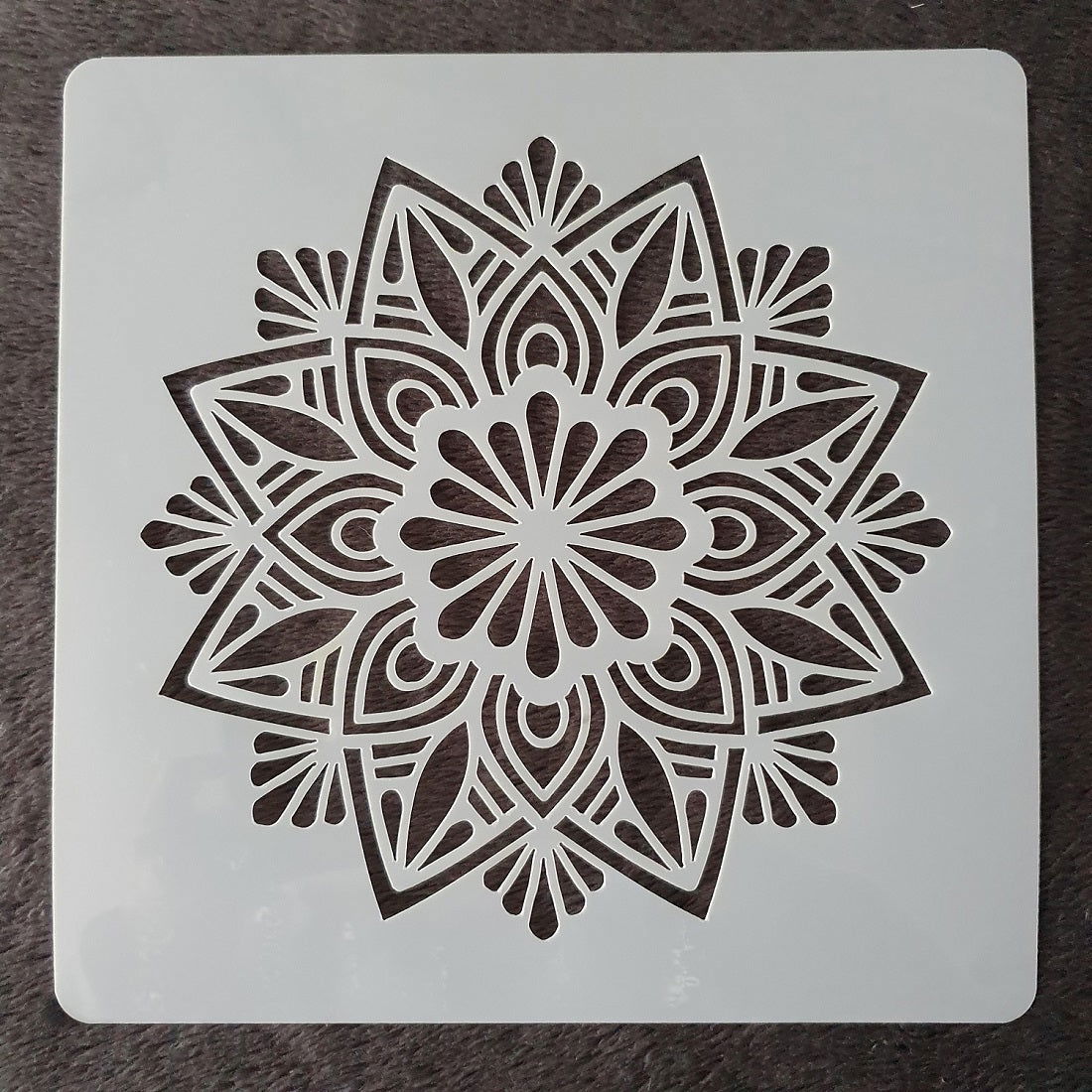 Hobby stencil Mandala 6 - 20 x 20 cm - Hobby en meer