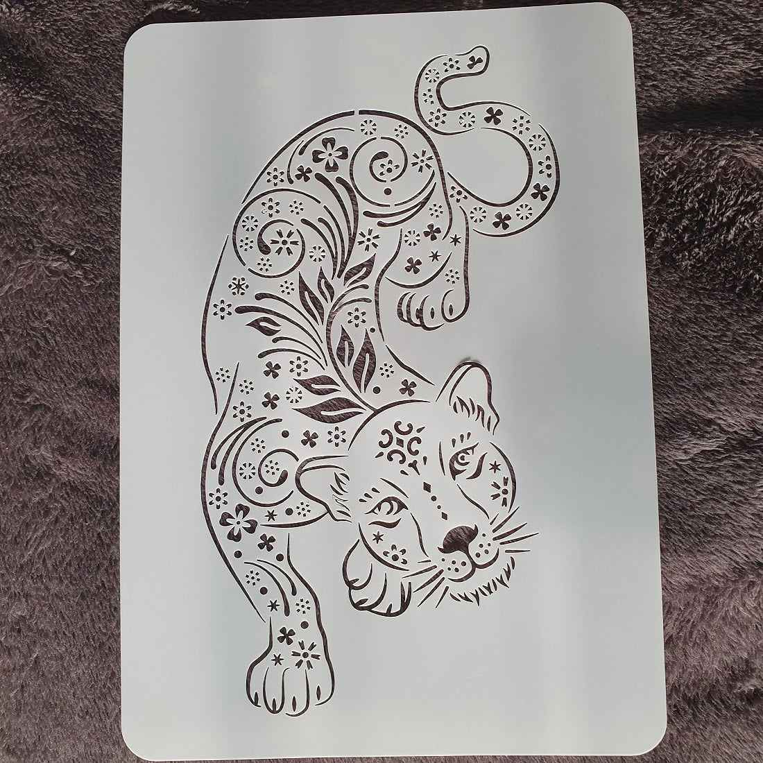 Hobby stencil - Panter - A4