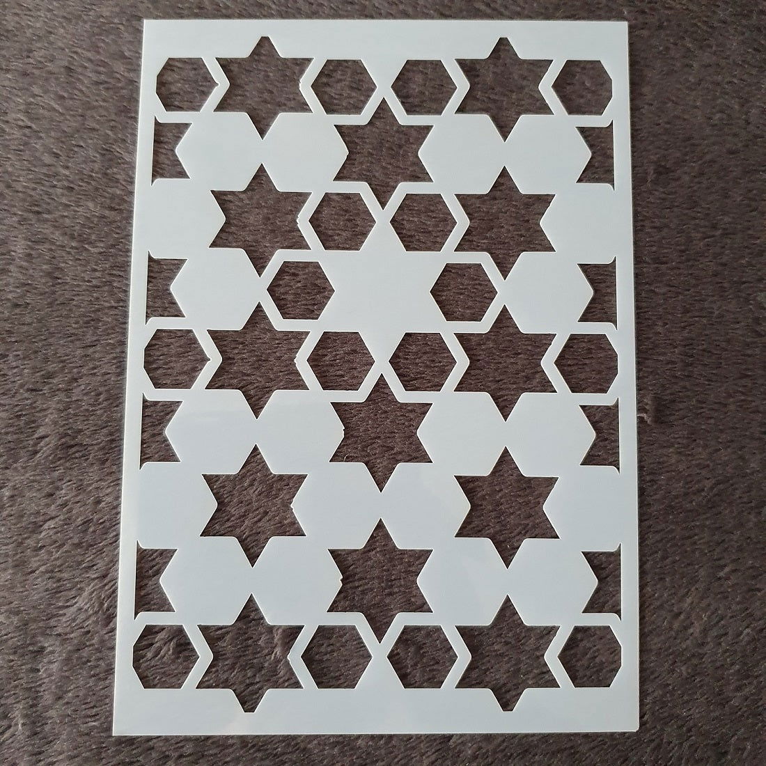 Hobby stencil Sterren - A5 - Hobby en meer