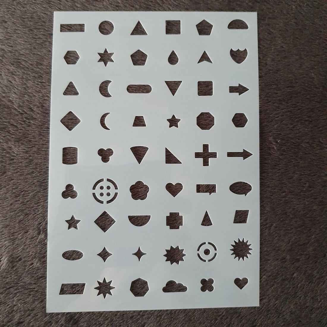 Hobby stencil - Tekentjes - A5