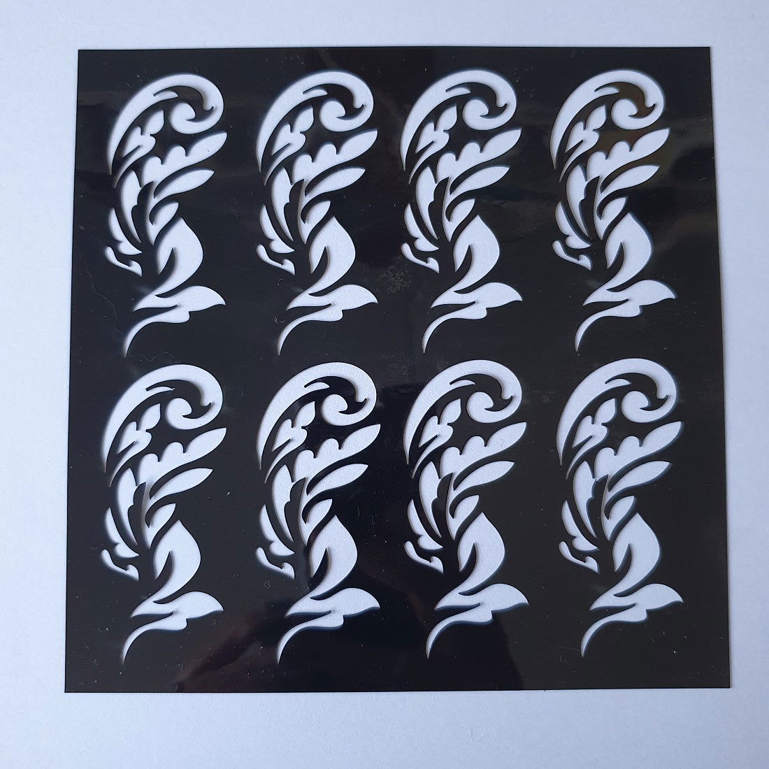 Hobby stencil Veren - 15x15 cm - Hobby en meer