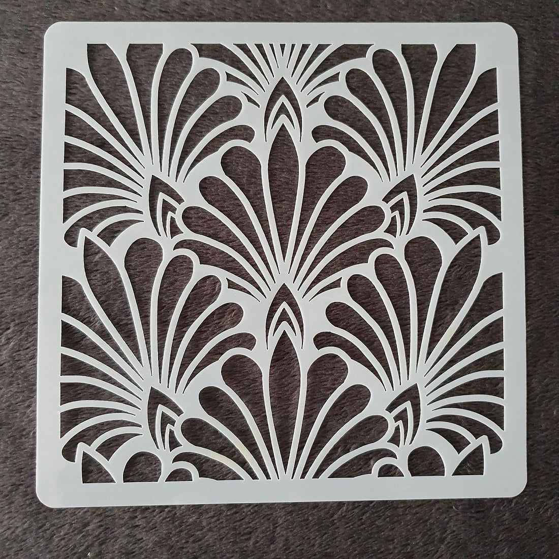 Hobby stencil - Waaiers - 20 x 20 cm