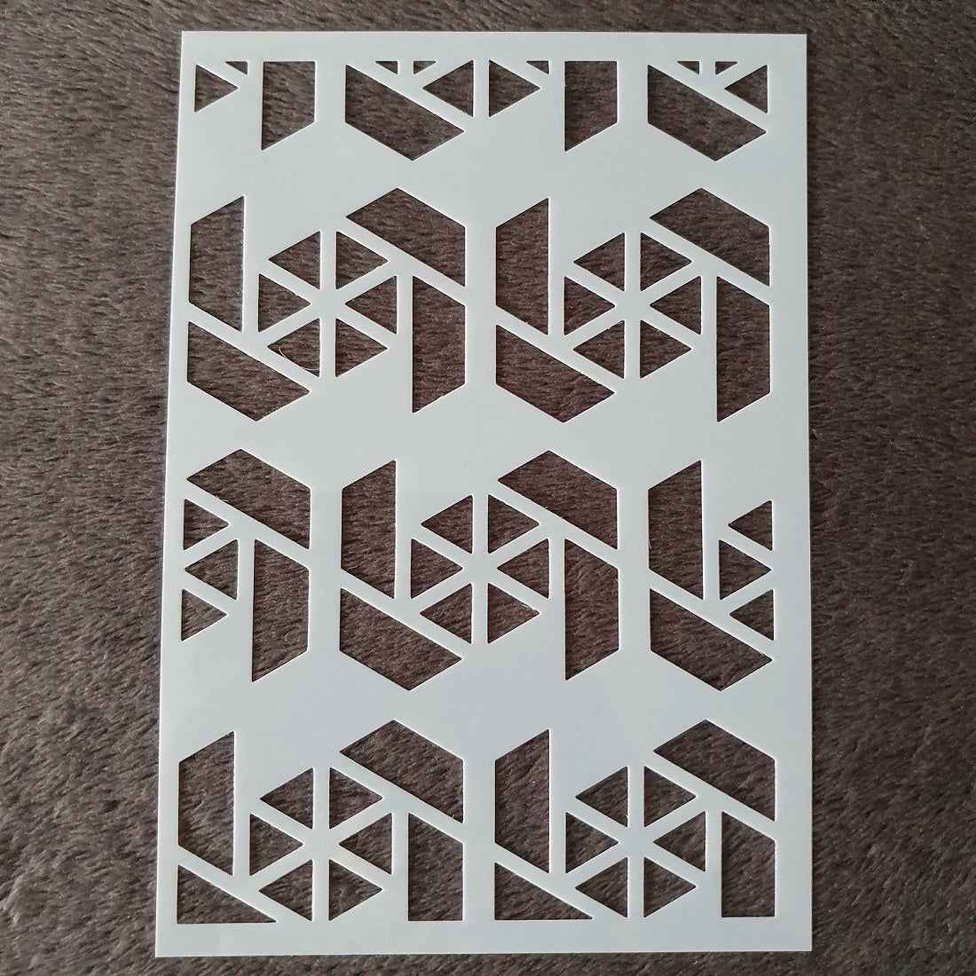 Hobby stencil - Trapezoïde - A5