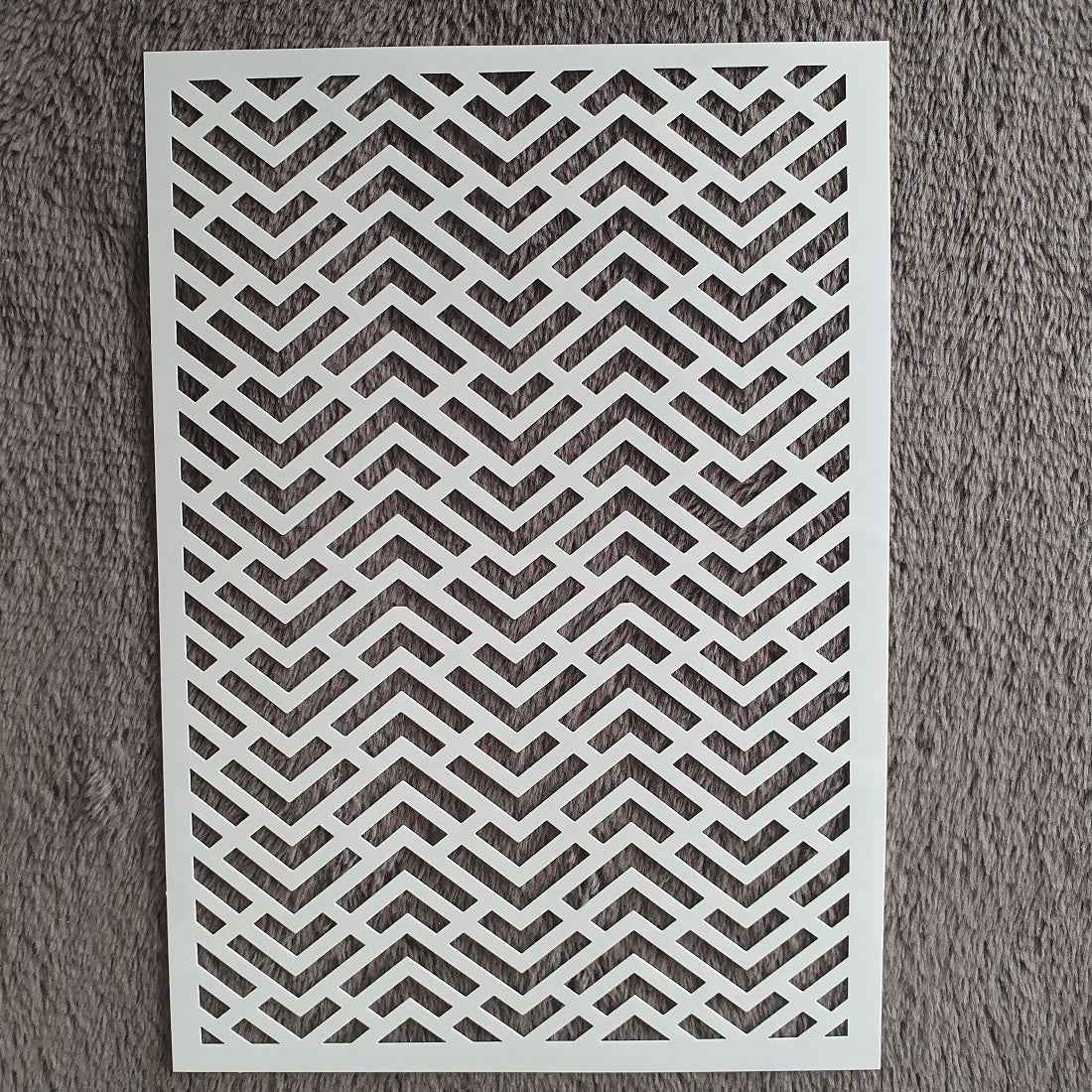 Hobby stencil - Visgraat - A5