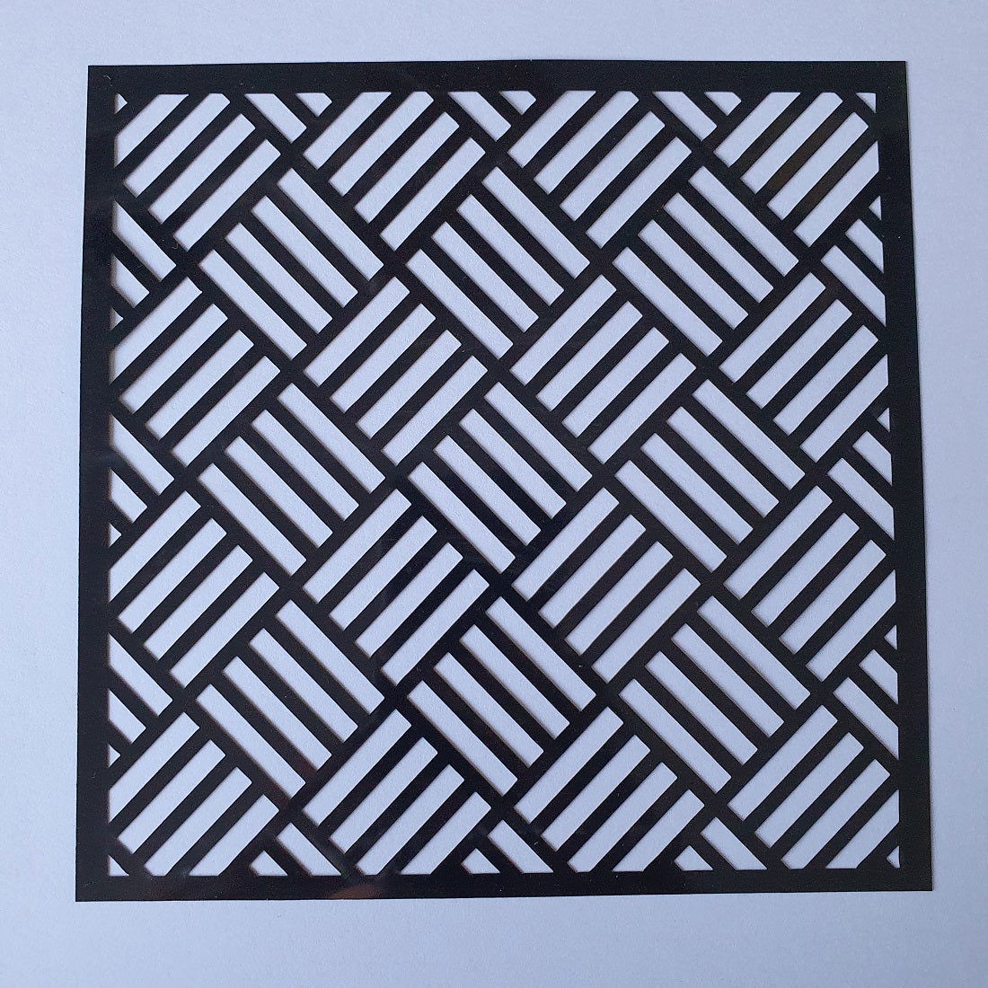 Hobby stencil vloer - 15x15 cm - Hobby en meer