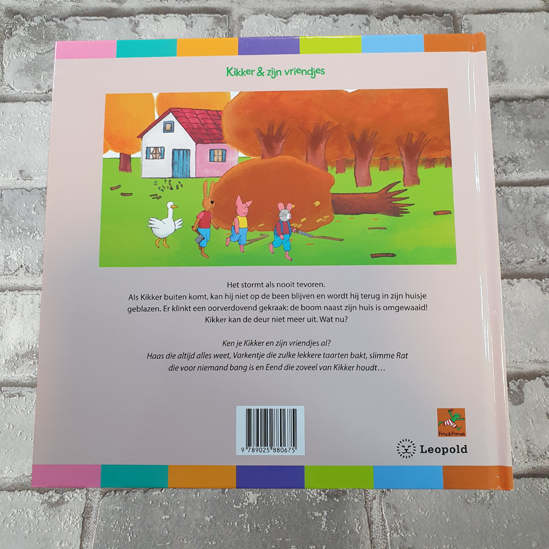 Kikker en de wind - Max Velthuijs - Hardcover - Hobby en meer