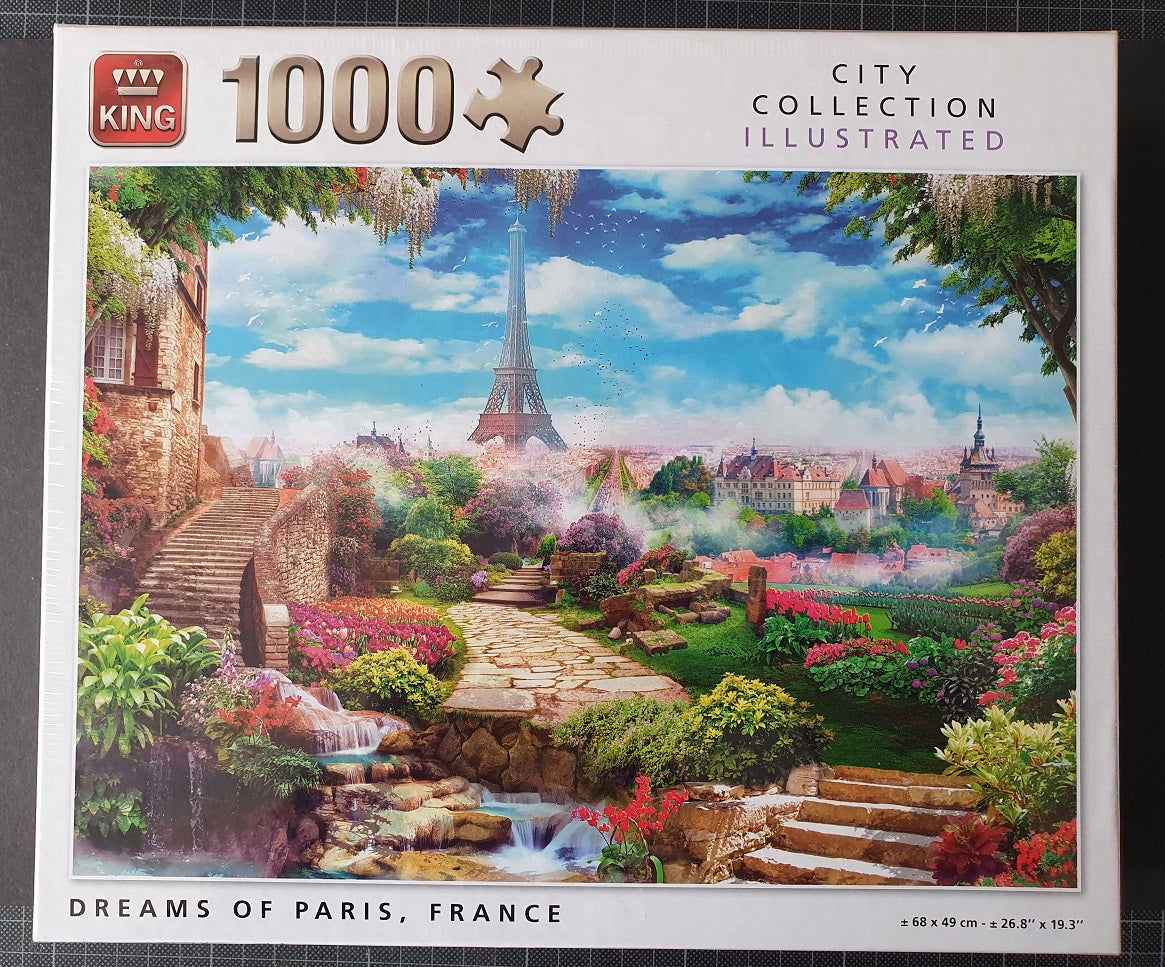 Legpuzzel, Dreams of Paris, France, 1000 stukjes