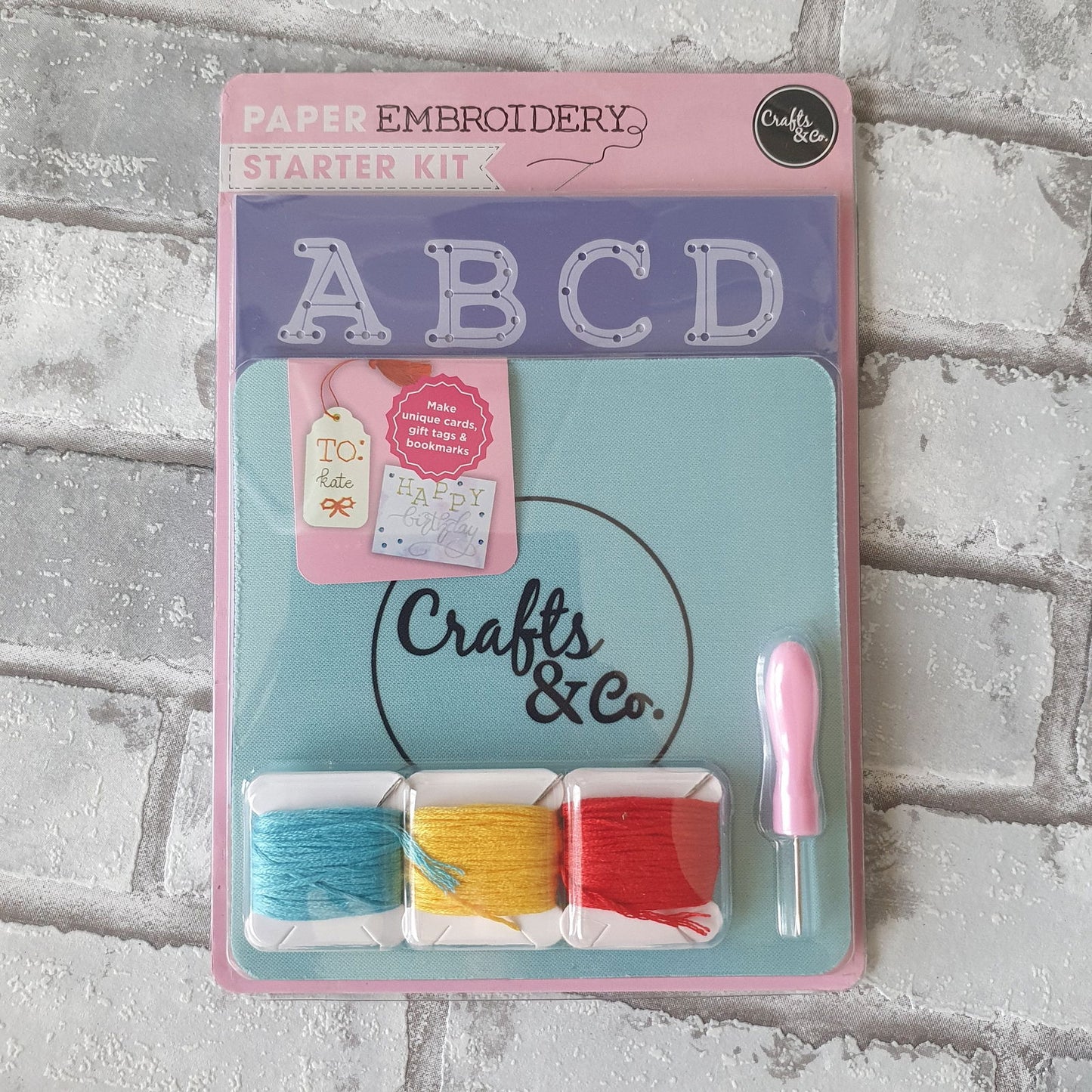 Papier borduur starters kit - Hobby en meer