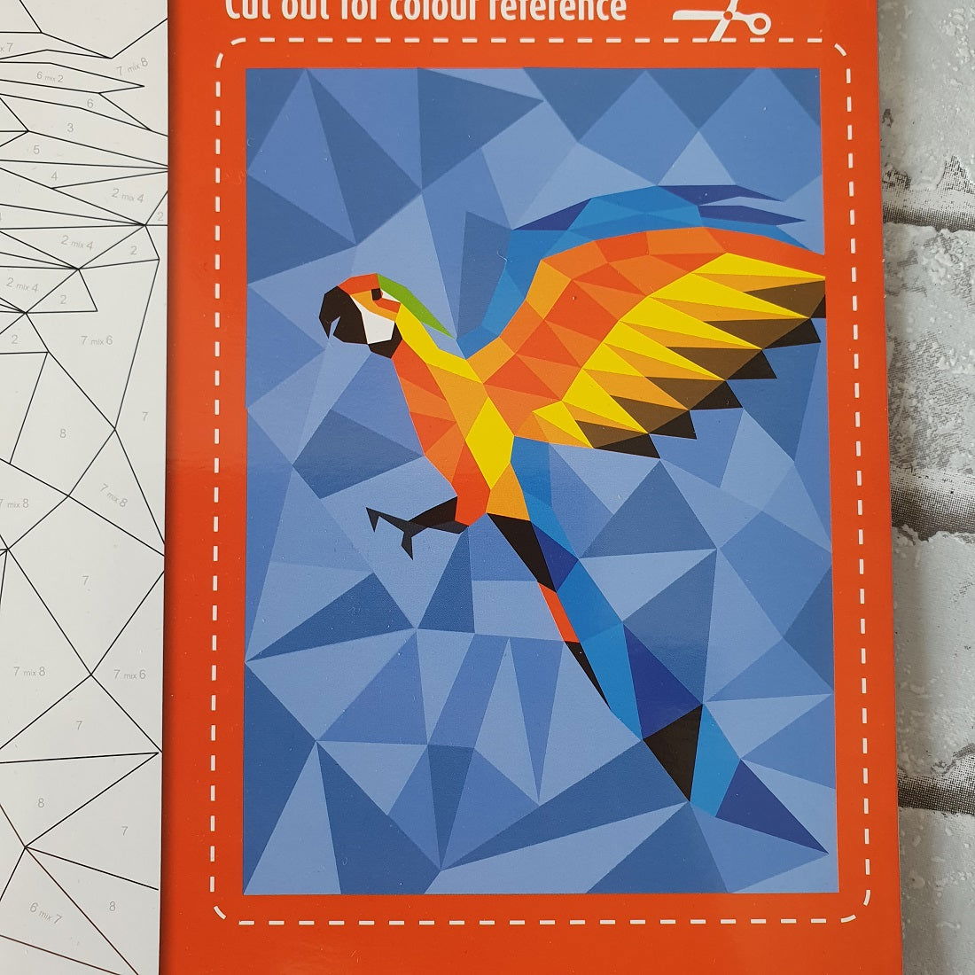 Schilderen op nummer - A3 - Papegaai - Hobby en meer