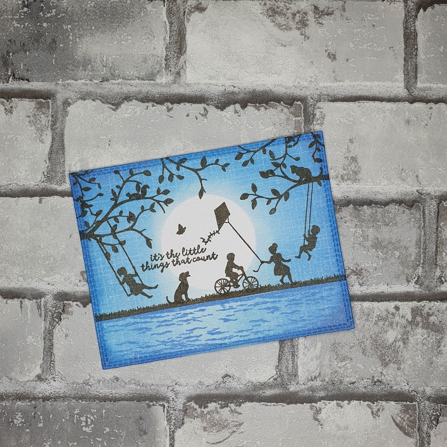 Zomaar een kaartje - Gezin aan het water - It's the little things that count - Hobby en meer