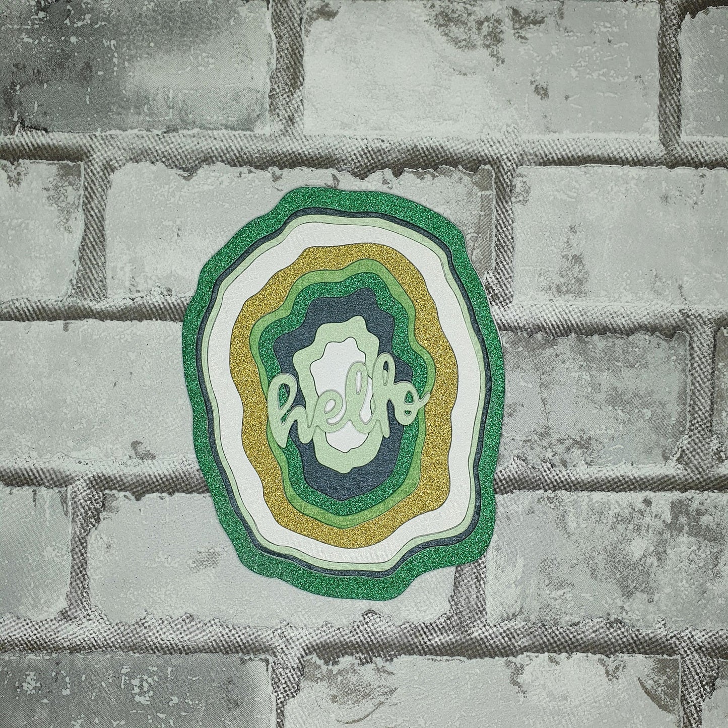 Zomaar een kaartje - Groene edelsteen - Hello - Hobby en meer