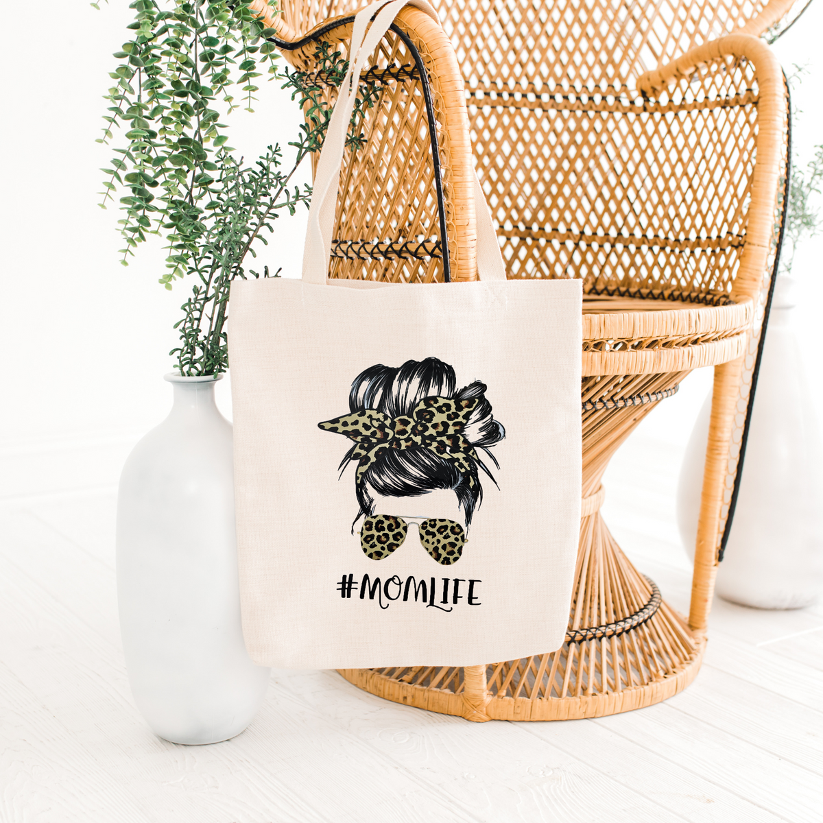 Tote bag - #momlife panter