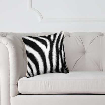 Borduur kussen Zebraprint