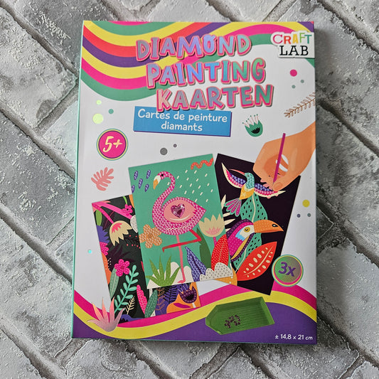 Diamond painting kaarten - Tropisch