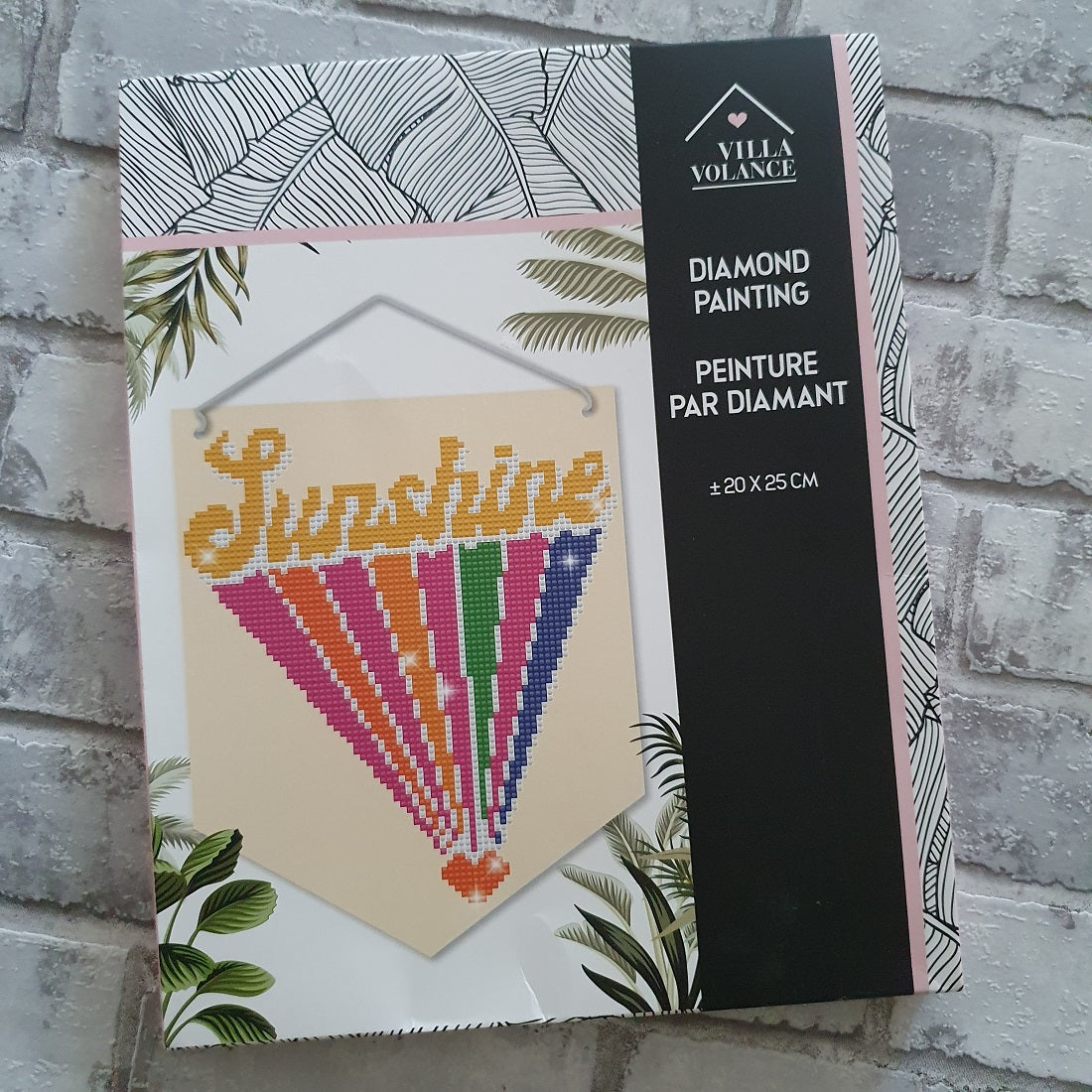 Diamond painting banner - Sunshine