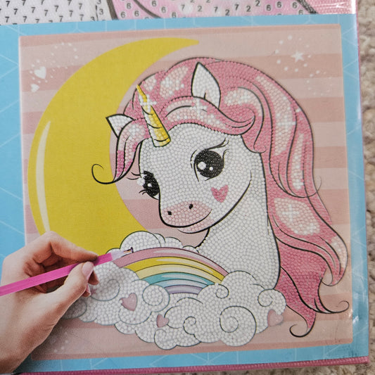 Diamond painting canvas - Eenhoorn