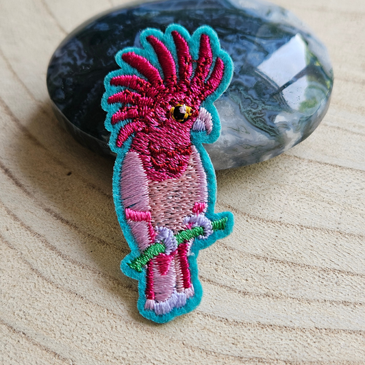 Strijk embleem - Iron on Patch - Kaketoe