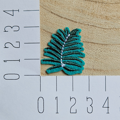 Strijk emblemen setje pauw