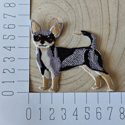 Strijk embleem - Iron on Patch -  Chihuahua