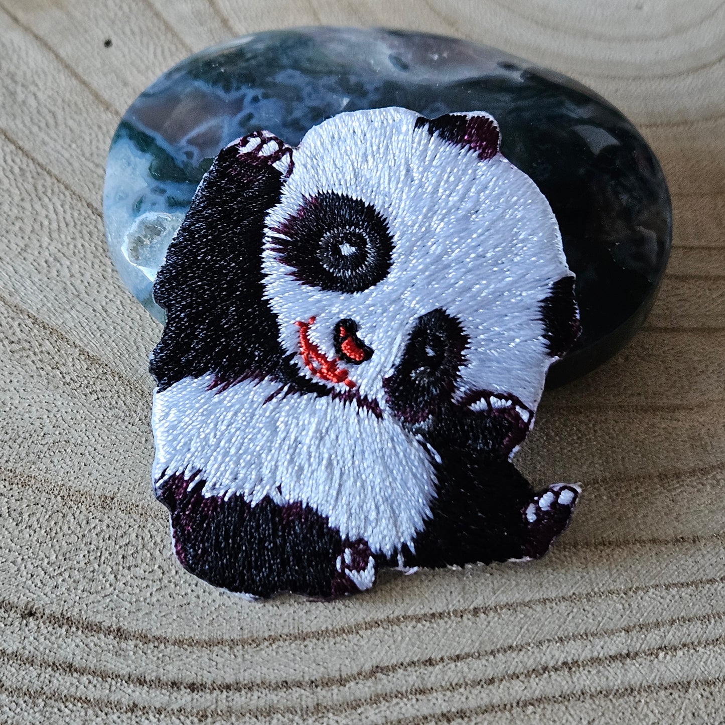 Strijk embleem - Iron on Patch - Panda