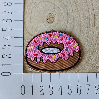 Strijk embleem - Iron on Patch - Donut