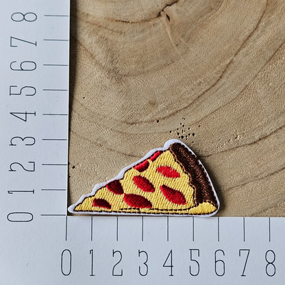 Strijk embleem - Iron on Patch - Pizza