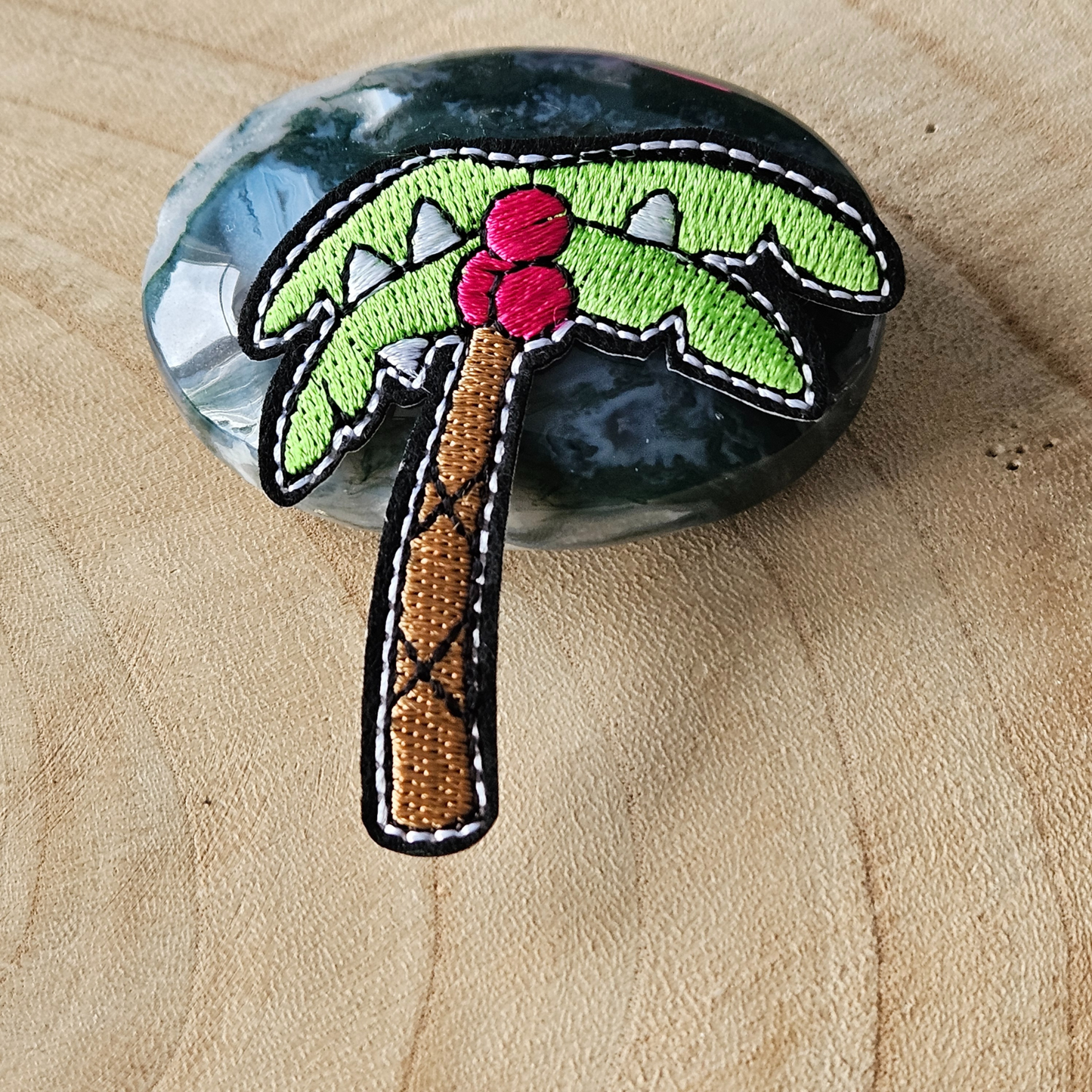 Strijk embleem - Iron on Patch -  Palmboom