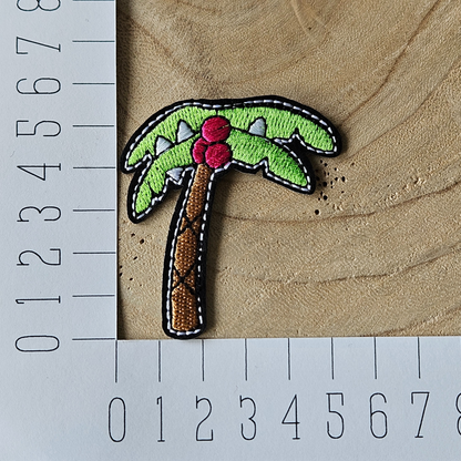 Strijk embleem - Iron on Patch -  Palmboom
