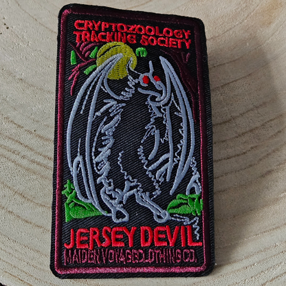 Strijk embleem - Iron on Patch - Jersey devil