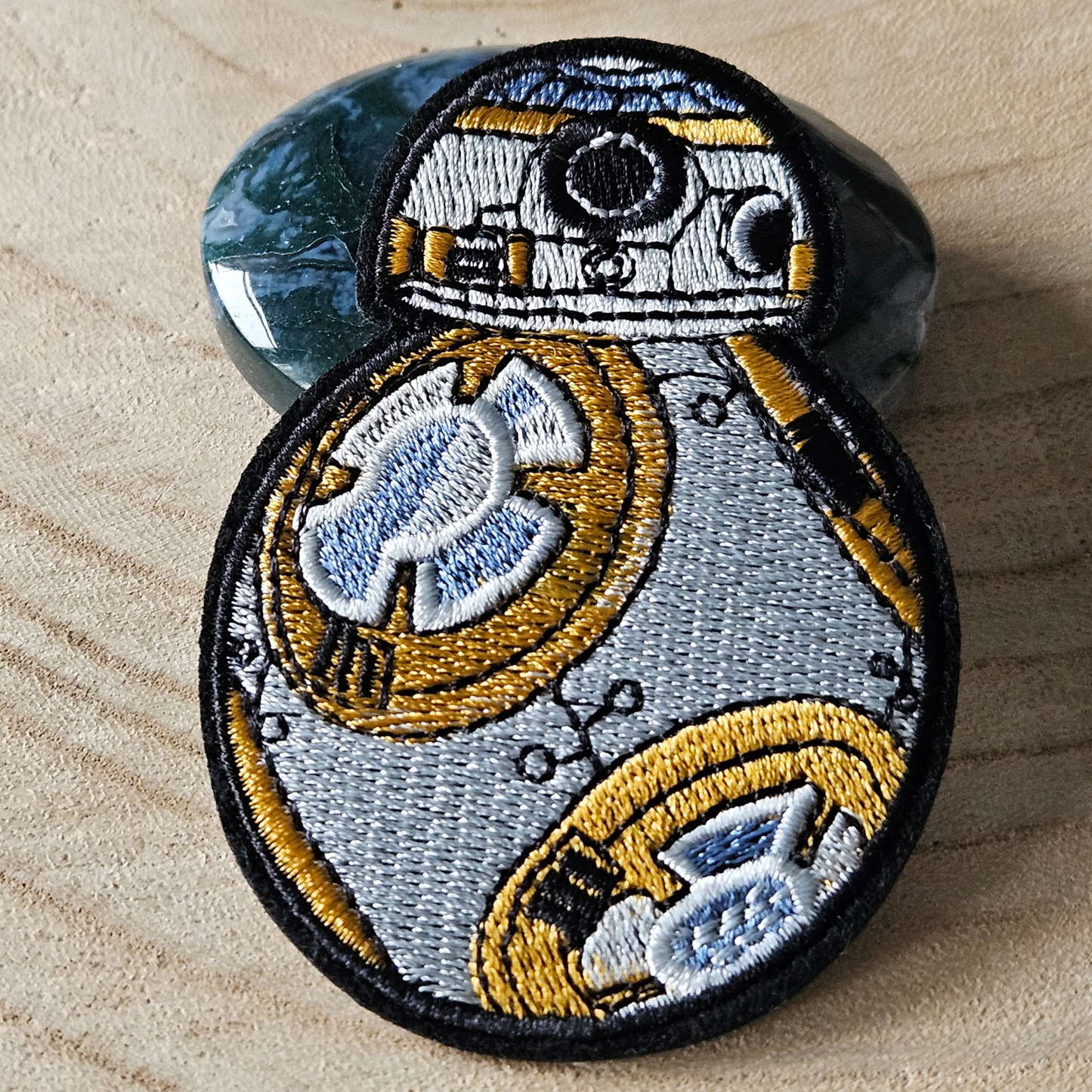 Strijk embleem - Iron on Patch - Robot