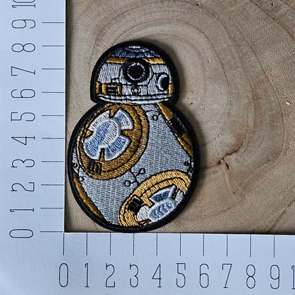 Strijk embleem - Iron on Patch - Robot