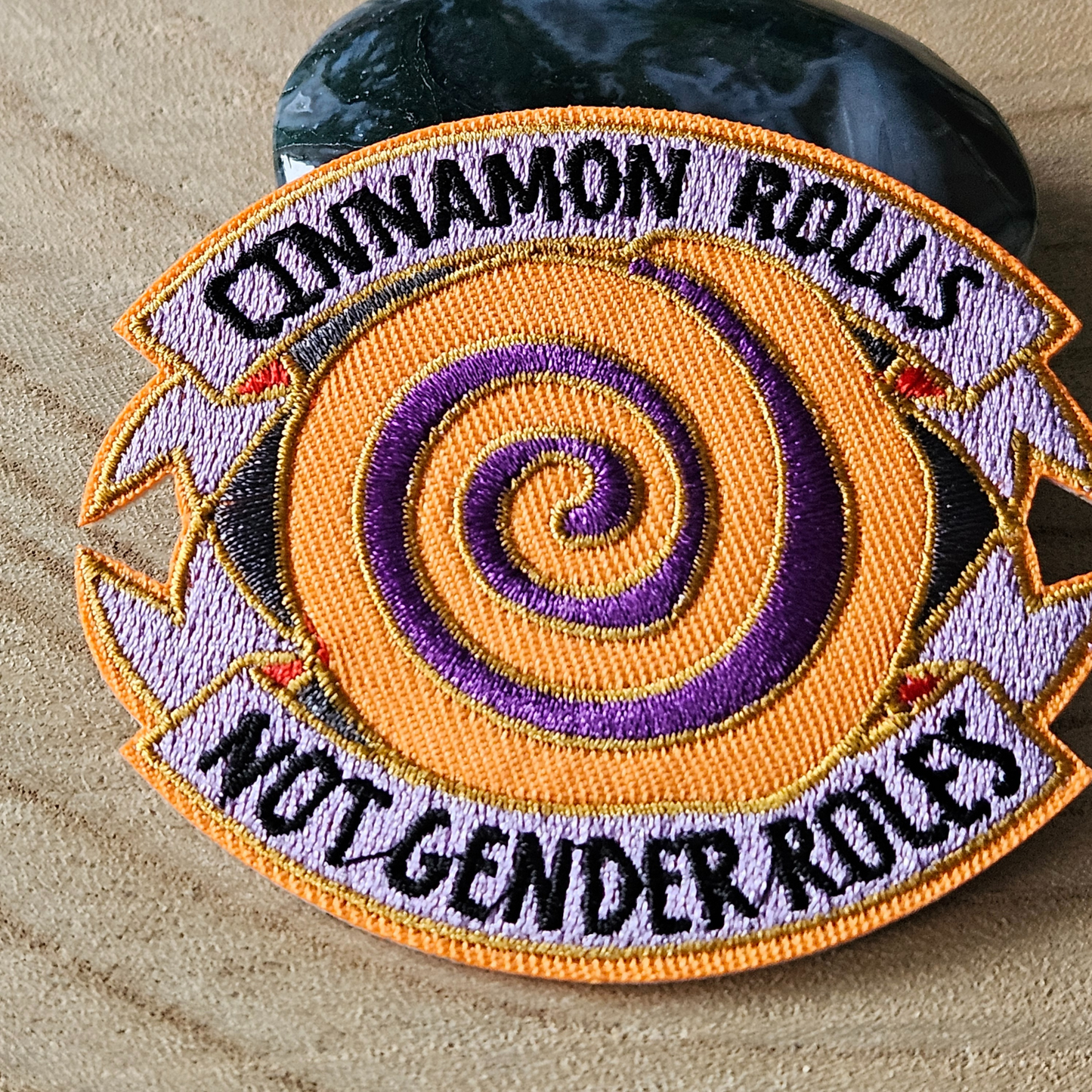 Strijk embleem - Iron on Patch - Cinnamon Rolls