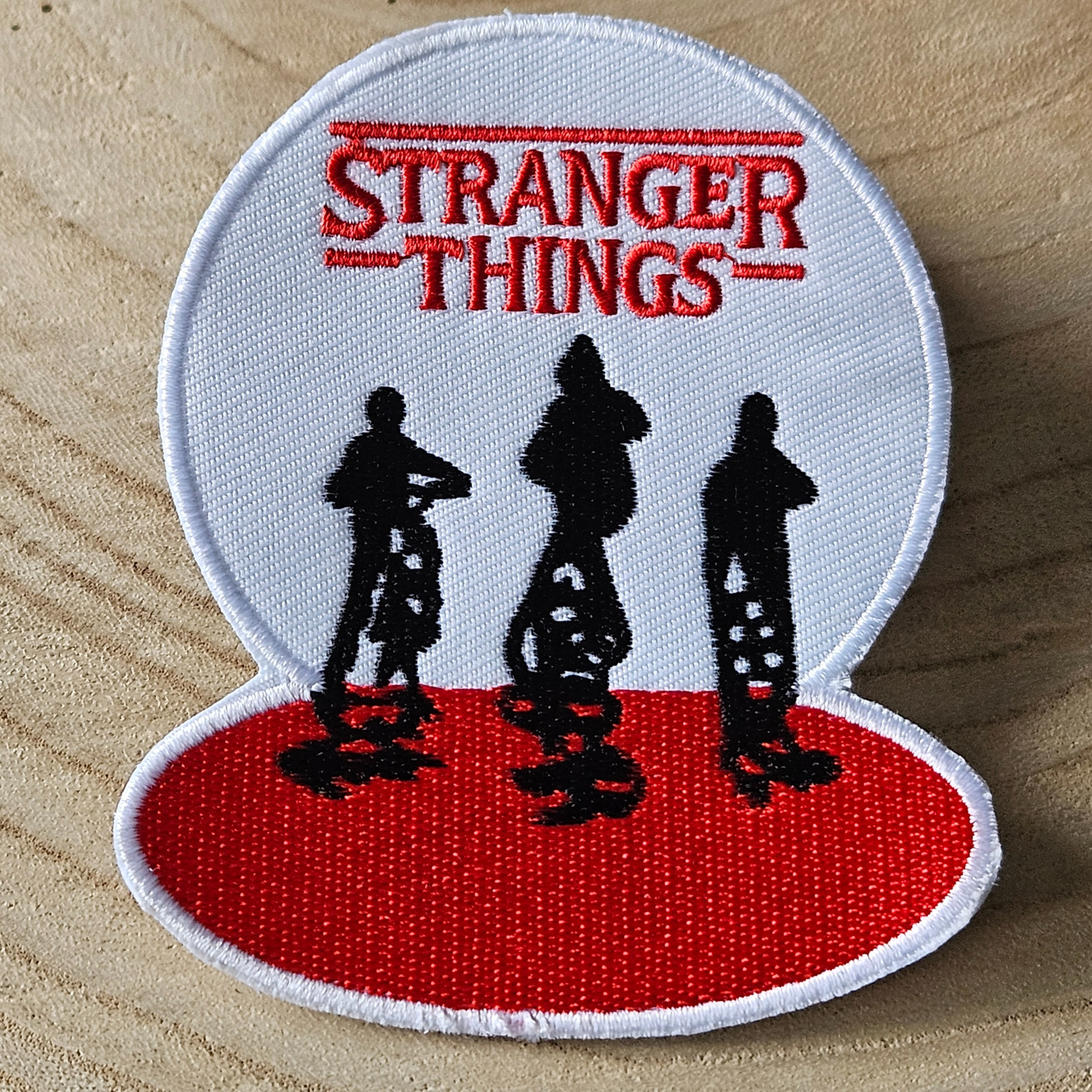 Strijk embleem - Iron on Patch - Fiets vrienden