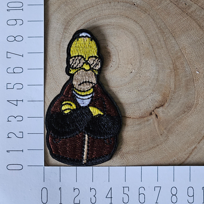 Strijk embleem - Iron on Patch - Mr Simp