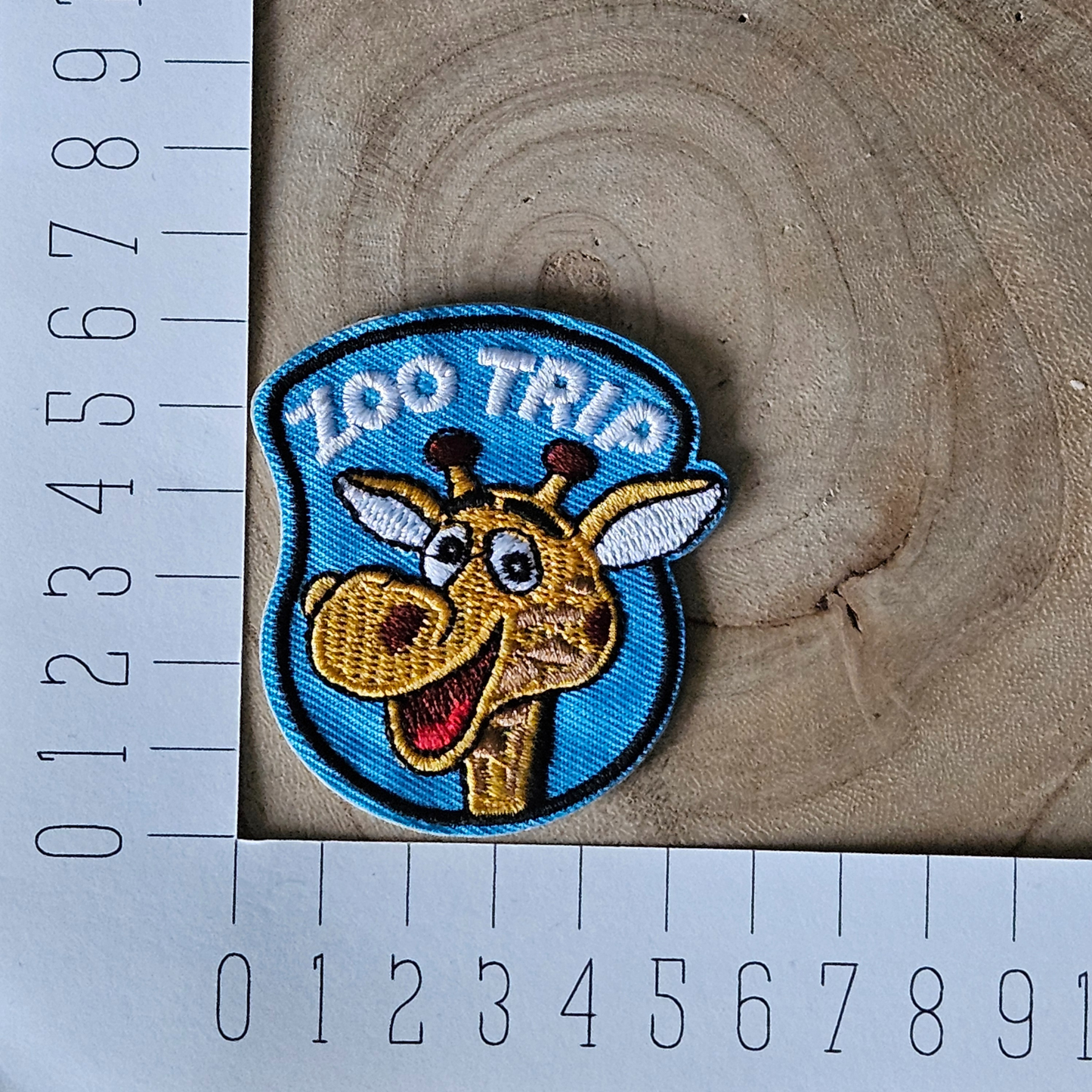 Embleem met 3M -  Patch - Giraffe