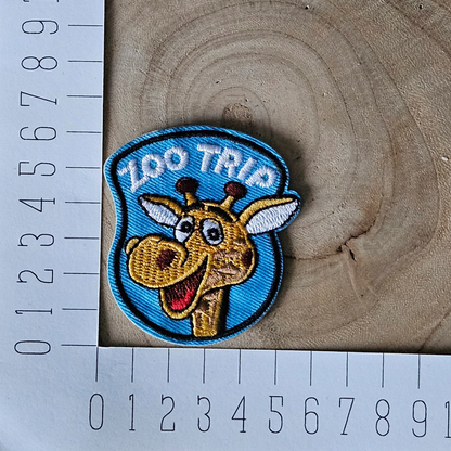 Embleem met 3M -  Patch - Giraffe