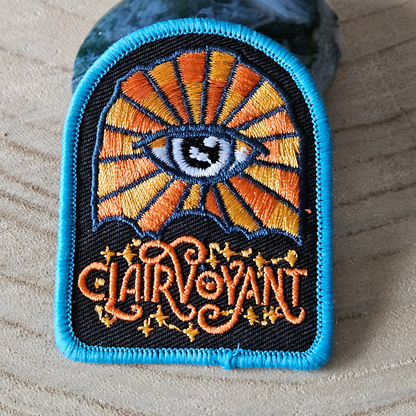 Strijk embleem - Iron on Patch - Magisch oog